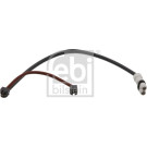 febi bilstein | 2 x FEBI Warnkontakt, Bremsbelagverschleiß | 33414
