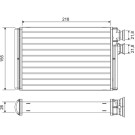 811576 Wärmetauscher, Innenraumheizung 811576 Wärmetauscher, Innenraumheizung