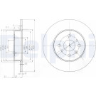 BG3885C Bremsscheibe