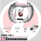 Zimmermann | Bremsbackensatz | 20990.100.1