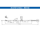ATE | Seilzug, Feststellbremse | 24.3727-3143.2, 24.3727-3142.2 ATE | Seilzug, Feststellbremse | 24.3727-3143.2, 24.3727-3142.2
