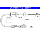 24.3728-0516.2 Seilzug, Kupplungsbetätigung