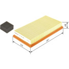 BOSCH 1 457 433 268 Luftfilter