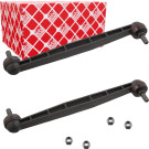 2x FEBI 14558 Koppelstange Vorderachse links rechts 300mm, M12x1,5 Kunststoff febi Plus