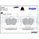 Delphi | Bremsbelagsatz, Scheibenbremse | LP1967 Delphi | Bremsbelagsatz, Scheibenbremse | LP1967