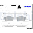 Delphi | Bremsbelagsatz, Scheibenbremse | LP2064