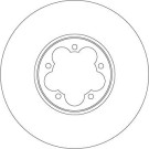 TRW | Bremsscheibe | DF6921S