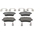 FDB4587 Bremsbelagsatz, Scheibenbremse FUSE+ Technology