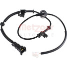 Metzger | Sensor, Raddrehzahl | 09001581
