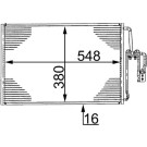 AC 335 000S Kondensator, Klimaanlage BEHR AC 335 000S Kondensator, Klimaanlage BEHR