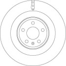 DF6343S Bremsscheibe TRW SINGLE DF6343S Bremsscheibe TRW SINGLE