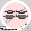 Zimmermann | Bremsbelagsatz, Scheibenbremse | 21211.180.1