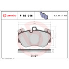 P 65 016 Bremsbelagsatz, Scheibenbremse PRIME LINE
