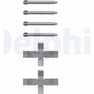 LX0070 Zubehörsatz, Scheibenbremsbelag