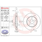 Brembo | Bremsscheibe | 09.N124.11