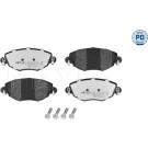 Meyle | Bremsbelagsatz, Scheibenbremse | 025 232 7918/PD
