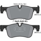 Textar Bremsbelagsatz, Scheibenbremse Q+ 2501401