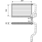 811568 Wärmetauscher, Innenraumheizung