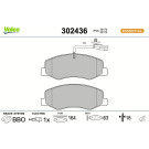 Valeo Bremsbelagsatz, Scheibenbremse ESSENTIAL 302436