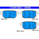 13.0460-5690.2 Bremsbelagsatz, Scheibenbremse