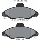 2330002 Bremsbelagsatz, Scheibenbremse