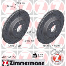 Zimmermann | Bremsscheibe | 400.3661.53