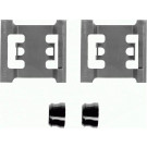 Hella | Zubehörsatz, Scheibenbremsbelag | 8DZ 355 202-391