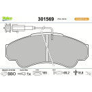 301569 Bremsbelagsatz, Scheibenbremse ESSENTIAL