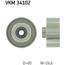VKM 34102 Umlenk-/Führungsrolle, Keilrippenriemen