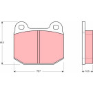 GDB611 Bremsbelagsatz, Scheibenbremse GDB611 Bremsbelagsatz, Scheibenbremse