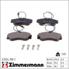 Zimmermann Bremsbelagsatz, Scheibenbremse 23124.190.1 Zimmermann Bremsbelagsatz, Scheibenbremse 23124.190.1