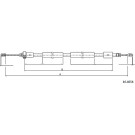 10.4654 Seilzug, Feststellbremse