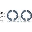 Textar | Bremsbackensatz, Feststellbremse | 91062400 Textar | Bremsbackensatz, Feststellbremse | 91062400