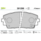 Valeo | Bremsbelagsatz, Scheibenbremse | 301299