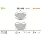 Valeo Bremsbelagsatz, Scheibenbremse ESSENTIAL 302419