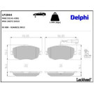 Delphi Bremsbelagsatz, Scheibenbremse LP2064