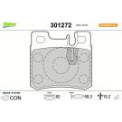 301272 Bremsbelagsatz, Scheibenbremse ESSENTIAL