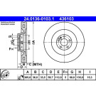 24.0136-0103.1 Bremsscheibe