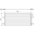 Valeo | Kondensator, Klimaanlage | 814029
