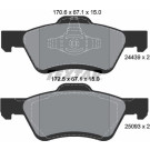 2443901 Bremsbelagsatz, Scheibenbremse Q+ 2443901 Bremsbelagsatz, Scheibenbremse Q+