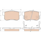 GDB3175 Bremsbelagsatz, Scheibenbremse COTEC GDB3175 Bremsbelagsatz, Scheibenbremse COTEC