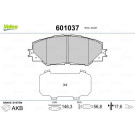 601037 Bremsbelagsatz, Scheibenbremse