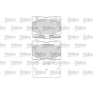 Valeo | Bremsbelagsatz, Scheibenbremse | 601669