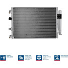 Nissens | Kondensator, Klimaanlage | 940222