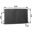 AC 360 001S Kondensator, Klimaanlage BEHR