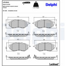 LP1941 Bremsbelagsatz, Scheibenbremse