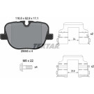 2508501 Bremsbelagsatz, Scheibenbremse Q+