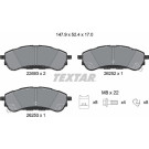 Textar Bremsbelagsatz, Scheibenbremse Q+ 2269301