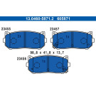 13.0460-5871.2 Bremsbelagsatz, Scheibenbremse