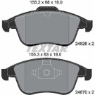2482601 Bremsbelagsatz, Scheibenbremse Q+